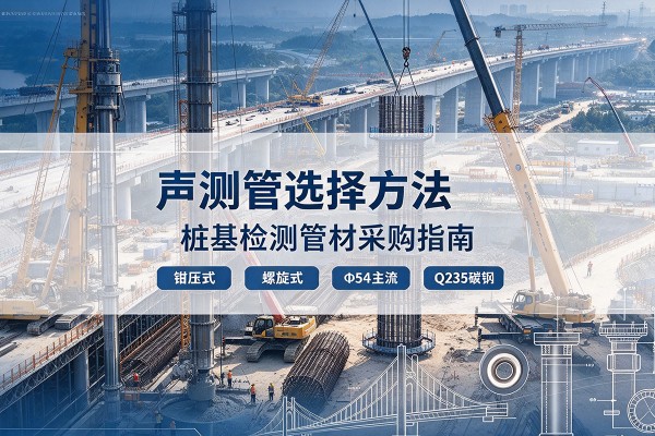 龙马潭声测管选型标准