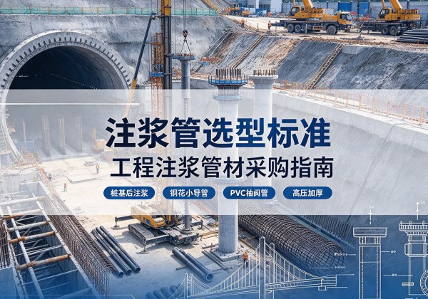 龙马潭注浆管选型标准